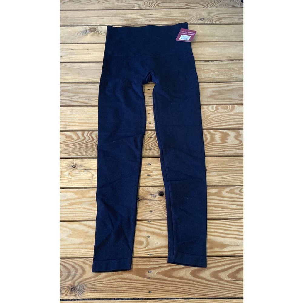 NWT Anti. Everyday Solutions Seamless Leggings Petite Small SP Women’s Black